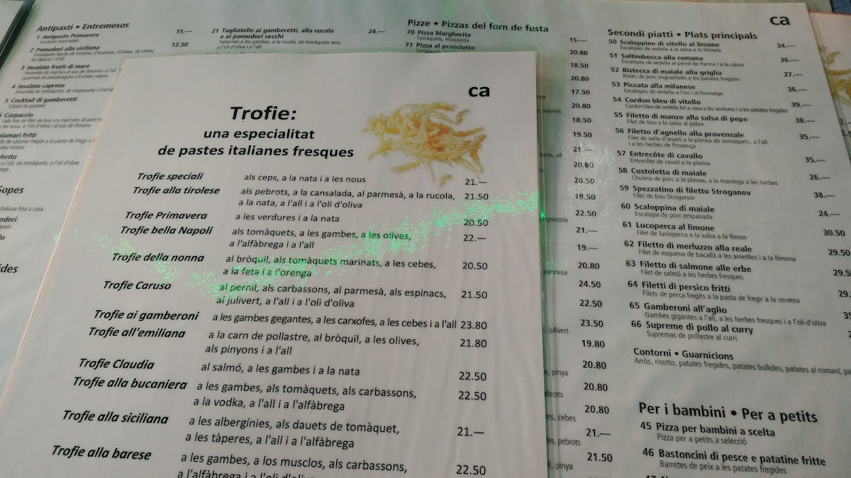 Menu - Primavera photo 3